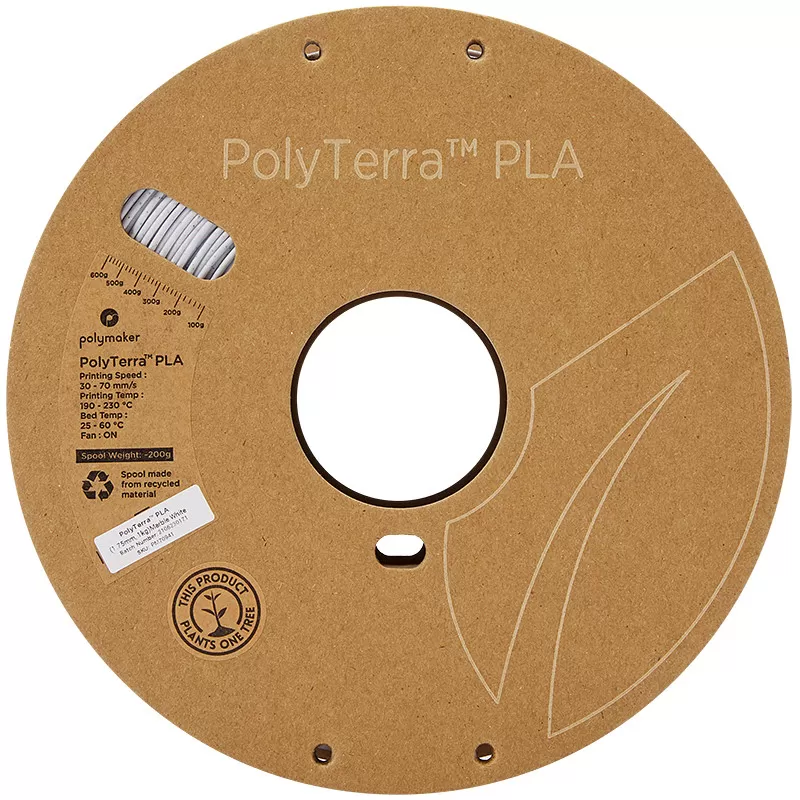 PolyTerra PLA Marmor Weiß (Marble White) - 1.75mm - 1 kg PolyTerra PLA Marmor Weiß (Marble White) - 1.75mm - 1 kg