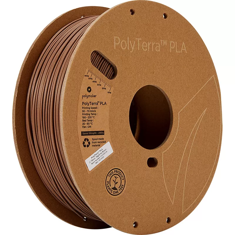 PolyTerra PLA Armeebraun (Army Brown) - 1.75mm - 1 kg PolyTerra PLA Armeebraun (Army Brown) - 1.75mm - 1 kg
