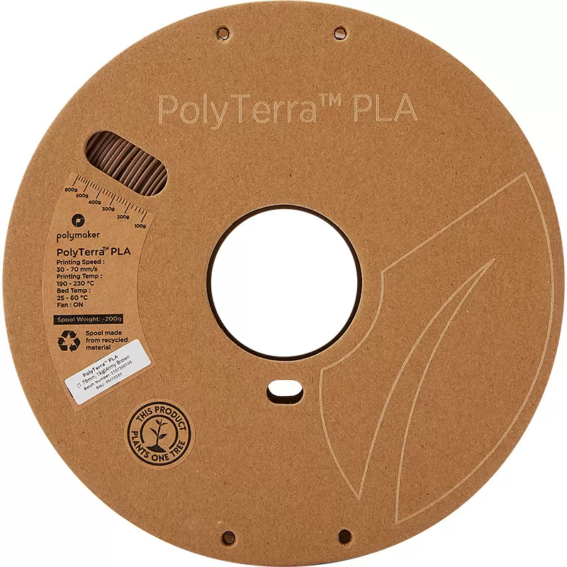 PolyTerra PLA Armeebraun (Army Brown) - 1.75mm - 1 kg PolyTerra PLA Armeebraun (Army Brown) - 1.75mm - 1 kg
