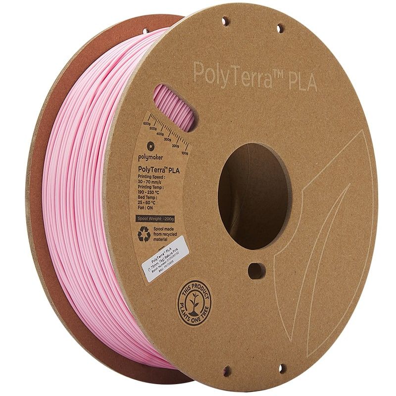 PolyTerra PLA Sakura Pink (Sakura Rosa) - 1.75mm - 1 kg PolyTerra PLA Sakura Pink (Sakura Rosa) - 1.75mm - 1 kg