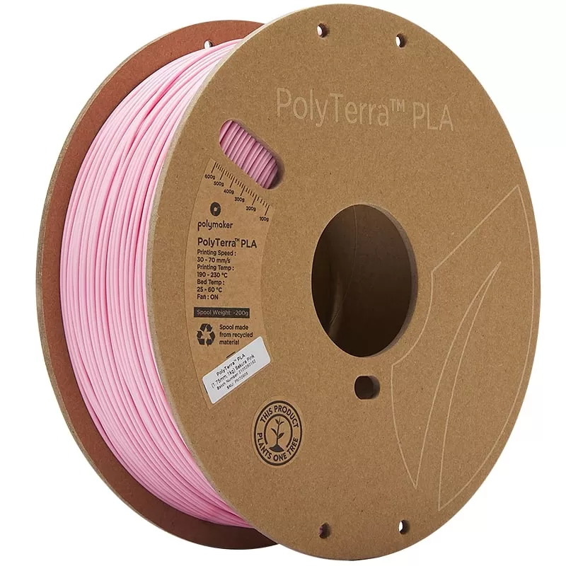 PolyTerra PLA Sakura Pink (Sakura Rosa) - 1.75mm - 1 kg PolyTerra PLA Sakura Pink (Sakura Rosa) - 1.75mm - 1 kg