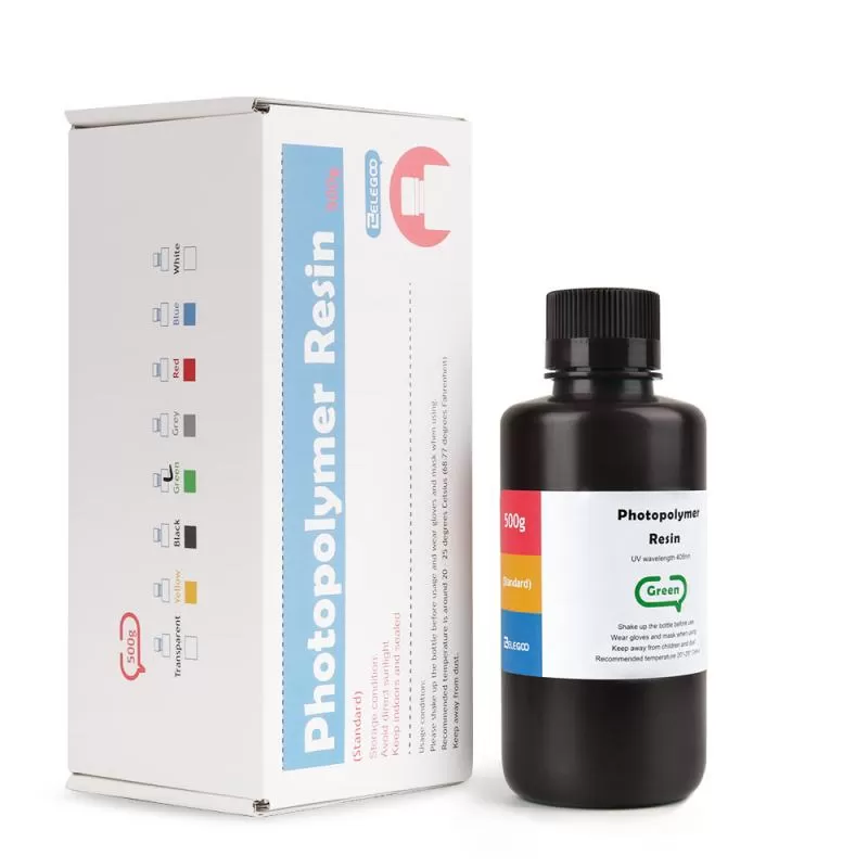 Harz ABS-like Grün Elegoo - 500 ml (5) Harz ABS-like Grün Elegoo - 500 ml (5)