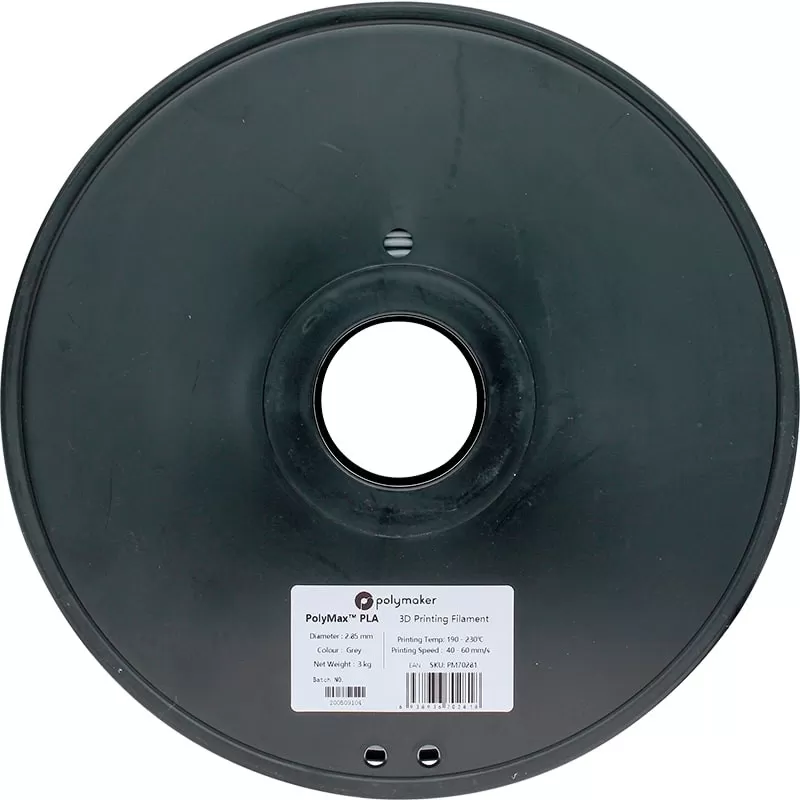 PolyMax Tough PLA Grau - 2.85mm - 3 kg - Vorderseite