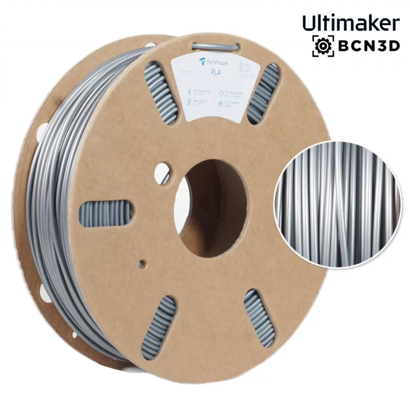 PLA Silber Forshape Premium - 2.85mm - 750g PLA Silber Forshape Premium - 2.85mm - 750g