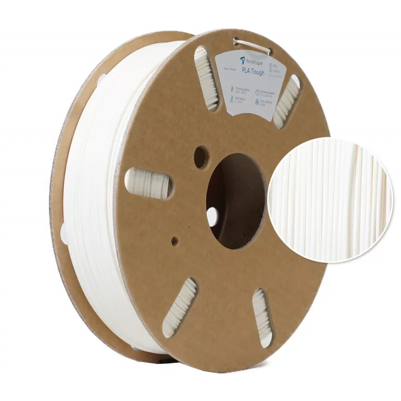 PLA Tough Weiß Forshape - 1.75mm - 750g PLA Tough Weiß Forshape - 1.75mm - 750g