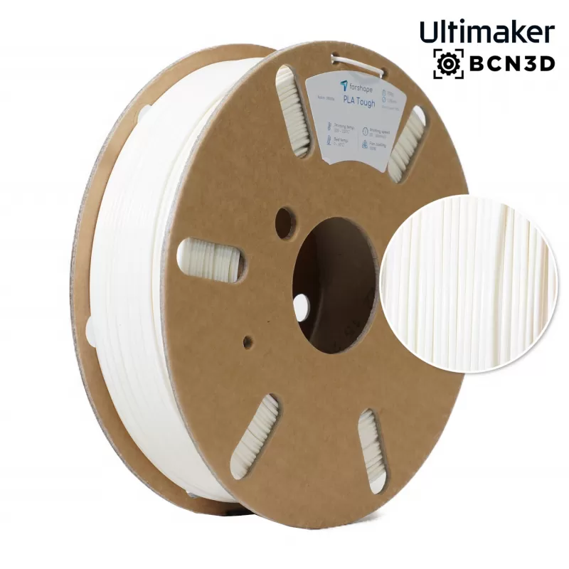PLA Tough Weiß Forshape - 2.85mm - 750g PLA Tough Weiß Forshape - 2.85mm - 750g