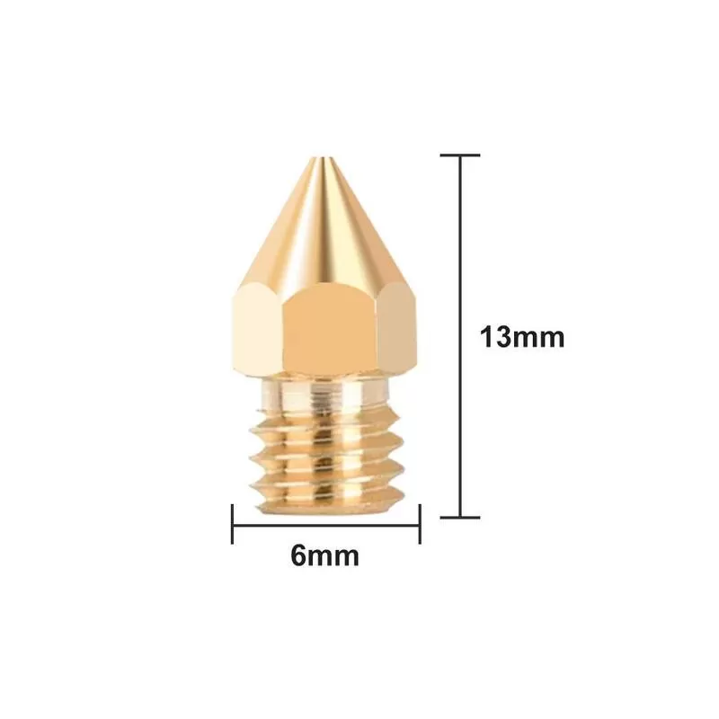 Satz von 24 Messingdüsen MK8 Forshape (2 x 0.2mm, 2 x 0.3mm, 12 x 0.4mm, 2 x 0.5mm, 2 x 0.6mm, 2 x 0.8mm, 2 x 1.0mm) Satz von 24 Messingdüsen MK8 Forshape (2 x 0.2mm, 2 x 0.3mm, 12 x 0.4mm, 2 x 0.5mm, 2 x 0.6mm, 2 x 0.8mm, 2 x 1.0mm)