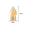 Satz von 24 Messingdüsen MK8 Forshape (2 x 0.2mm, 2 x 0.3mm, 12 x 0.4mm, 2 x 0.5mm, 2 x 0.6mm, 2 x 0.8mm, 2 x 1.0mm) Satz von 24 Messingdüsen MK8 Forshape (2 x 0.2mm, 2 x 0.3mm, 12 x 0.4mm, 2 x 0.5mm, 2 x 0.6mm, 2 x 0.8mm, 2 x 1.0mm)