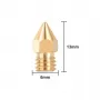 Satz von 24 Messingdüsen MK8 Forshape (2 x 0.2mm, 2 x 0.3mm, 12 x 0.4mm, 2 x 0.5mm, 2 x 0.6mm, 2 x 0.8mm, 2 x 1.0mm) Satz von 24 Messingdüsen MK8 Forshape (2 x 0.2mm, 2 x 0.3mm, 12 x 0.4mm, 2 x 0.5mm, 2 x 0.6mm, 2 x 0.8mm, 2 x 1.0mm)