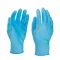 Schutzhandschuhe aus Nitril Blau - x100 Größe M
