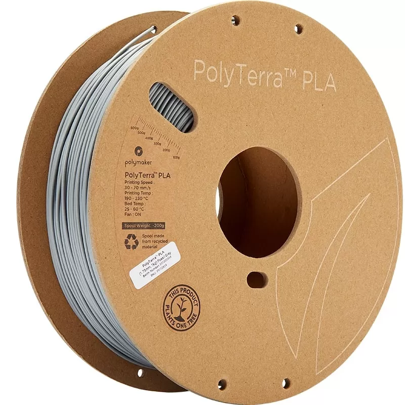 PolyTerra PLA Fossilgrau - 1.75mm - 1 kg1 PolyTerra PLA Fossilgrau - 1.75mm - 1 kg1