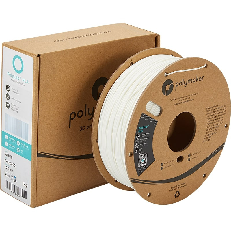 Verpackung PolyLite_PLA_Blanc_1.75mm_1kg Verpackung PolyLite_PLA_Blanc_1.75mm_1kg