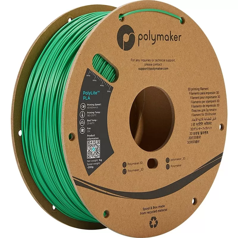 PolyLite PLA Grün - 1.75mm - 1 kg PolyLite PLA Grün - 1.75mm - 1 kg