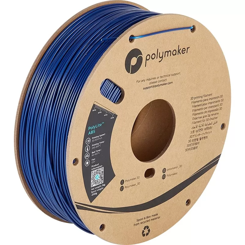 ABS PolyLite Blau - 1.75mm - 1 kg ABS PolyLite Blau - 1.75mm - 1 kg