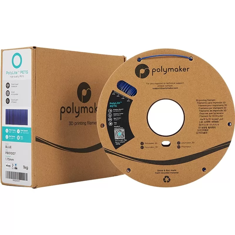 PolyLite-Packung PETG Blau - 2.85mm - 1 kg