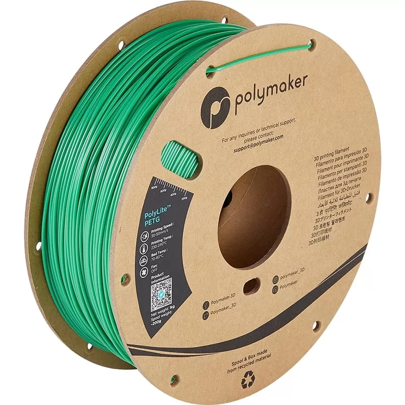 Filament PETG Grün - 1.75mm - 1 kg Filament PETG Grün - 1.75mm - 1 kg