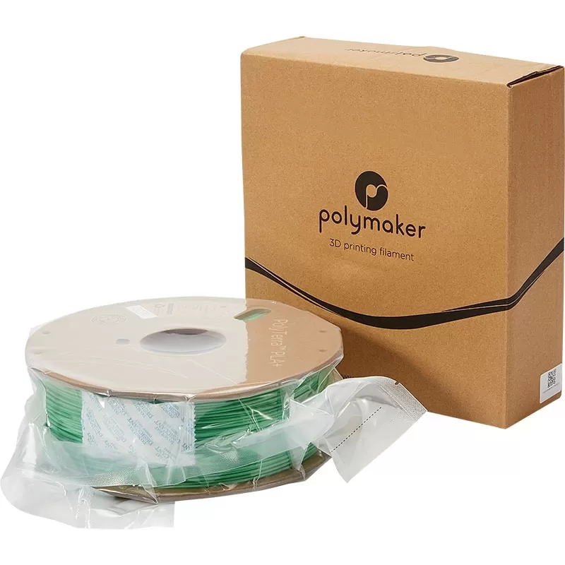 PolyTerra+ PLA Grün - 1.75mm - 1 kg Verpackung PolyTerra+ PLA Grün - 1.75mm - 1 kg Verpackung