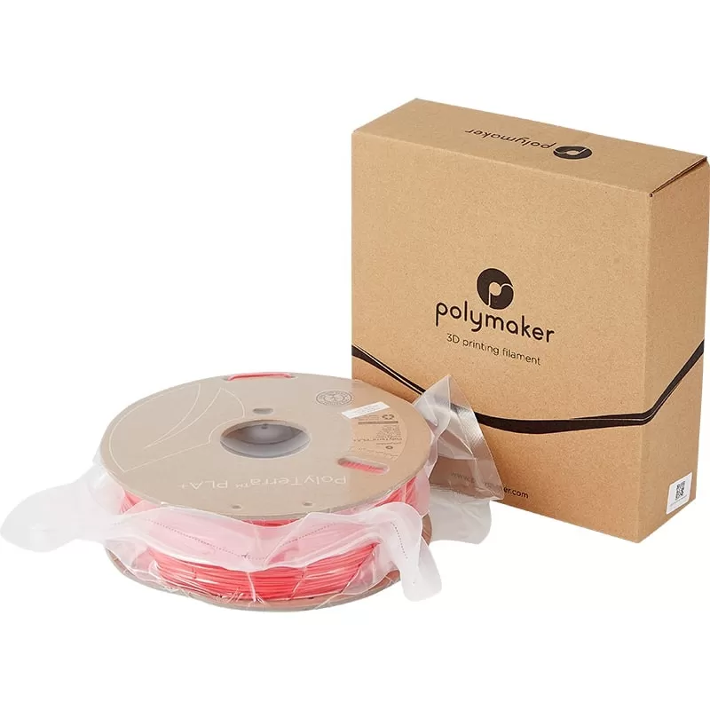 Verpackung PolyTerra+ PLA Rot - 1.75mm - 1 kg Verpackung PolyTerra+ PLA Rot - 1.75mm - 1 kg