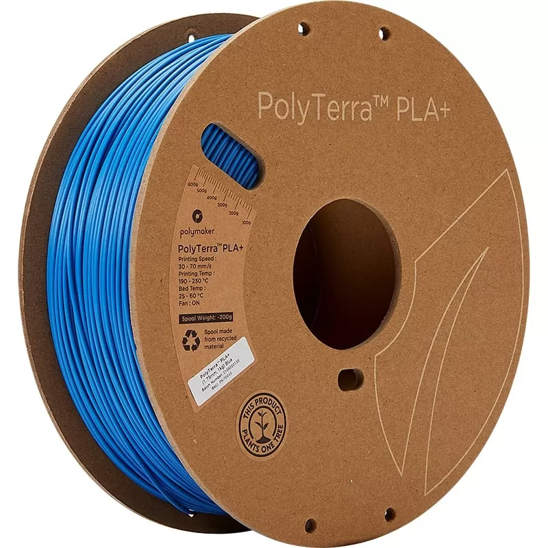 PolyTerra PLA+ Blau - 1.75mm - 1 kg PolyTerra PLA+ Blau - 1.75mm - 1 kg