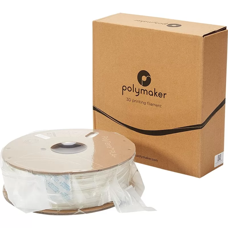 Verpackung PolyTerra+ PLA Weiß - 1.75mm - 1 kg Verpackung PolyTerra+ PLA Weiß - 1.75mm - 1 kg