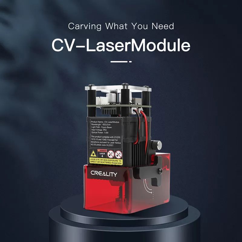 Lasermodul für Creality Ender 3 S1 und S1 Pro (24V 1.6W) Lasermodul für Creality Ender 3 S1 und S1 Pro (24V 1.6W)