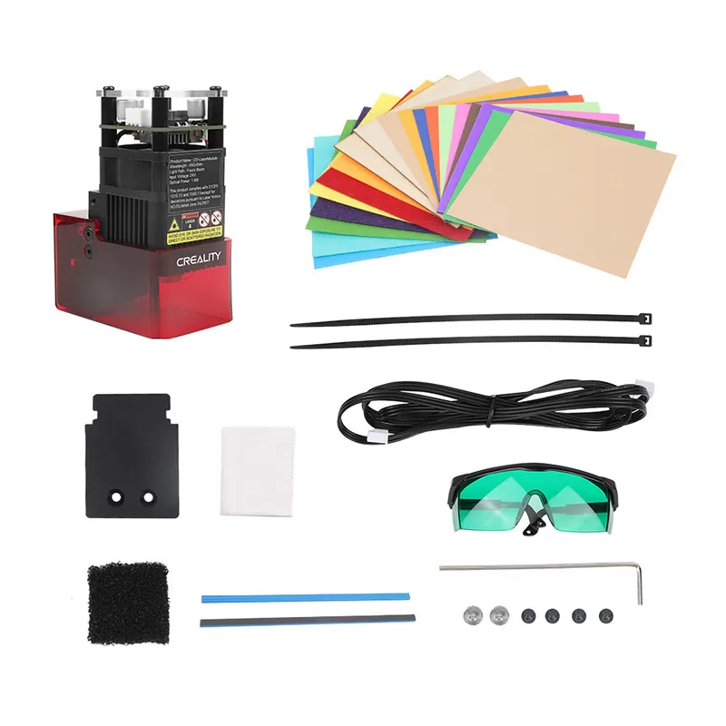 Packaging Lasermodul für Creality Ender 3 S1 und S1 Pro (24V 1.6W) Packaging Lasermodul für Creality Ender 3 S1 und S1 Pro (24V 1.6W)