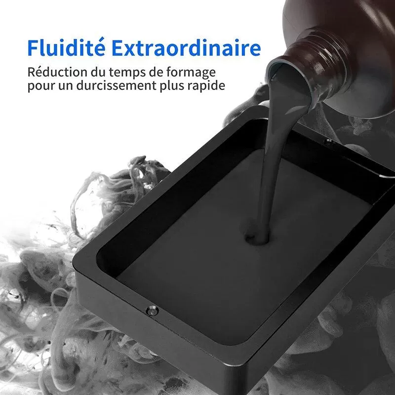 Fließfähigkeit Standardresin Schwarz Anycubic - 1Kg Fließfähigkeit Standardresin Schwarz Anycubic - 1Kg