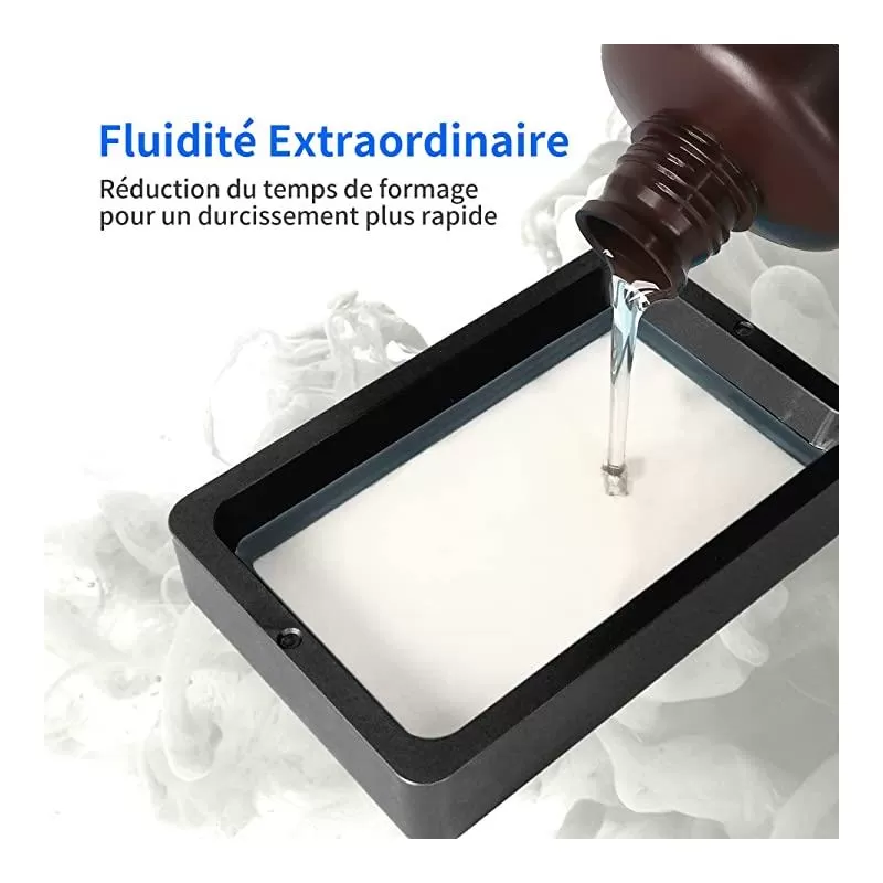 Fließfähigkeit Standardresin Transparent Anycubic - 1 kg Fließfähigkeit Standardresin Transparent Anycubic - 1 kg