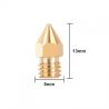 Satz von 2 Messingdüsen MK8 Forshape 0.5mm Satz von 2 Messingdüsen MK8 Forshape 0.5mm