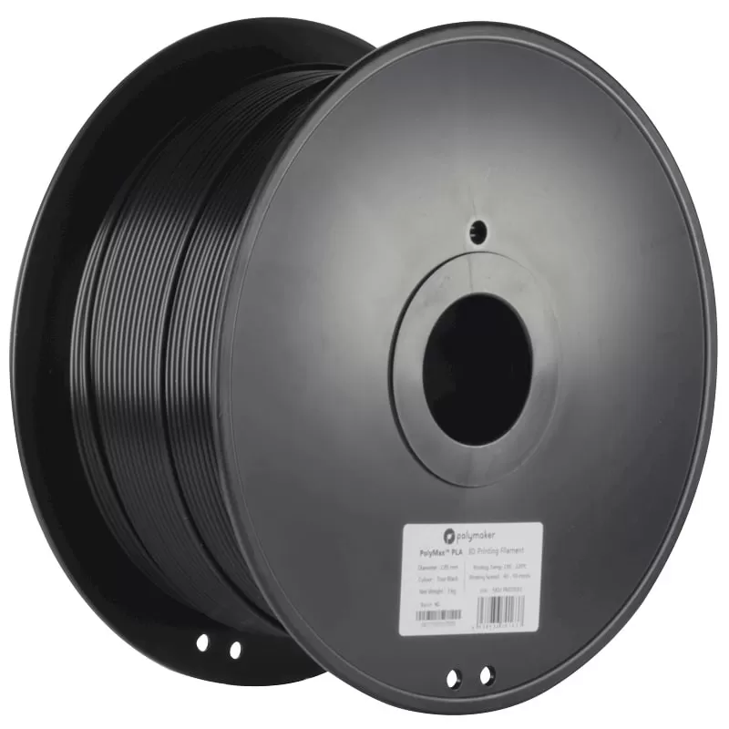 PolyMax PLA Schwarz - 2.85mm - 3 kg PolyMax PLA Schwarz - 2.85mm - 3 kg