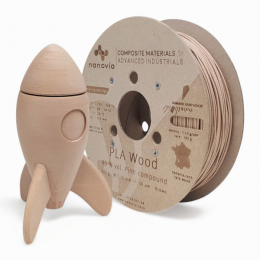 Nanovia - PLA Holz: Kiefer 45% - 1,75mm - 500 g
