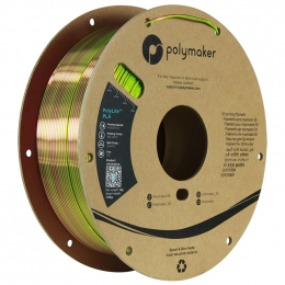 Polylite Dual Silk PLA Aubergine Lime-Magenta - 1.75mm - 1 kg