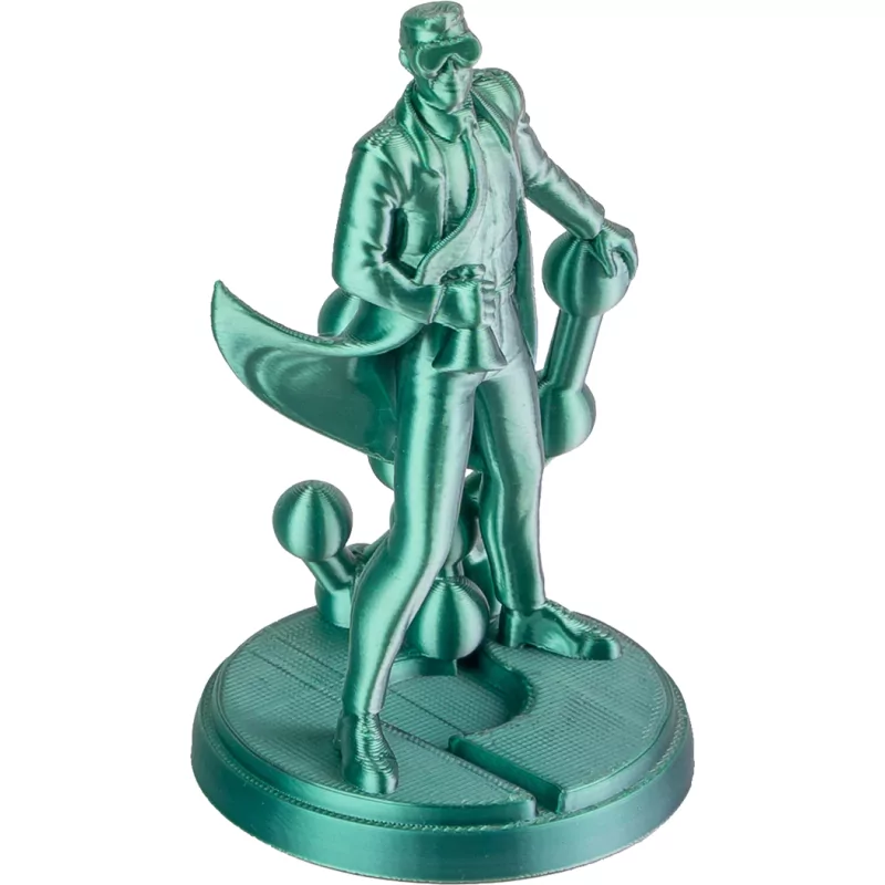 Polylite Dual Silk PLA Jadegrün-Chrom - 1.75mm - 1 kg Polylite Dual Silk PLA Jadegrün-Chrom - 1.75mm - 1 kg
