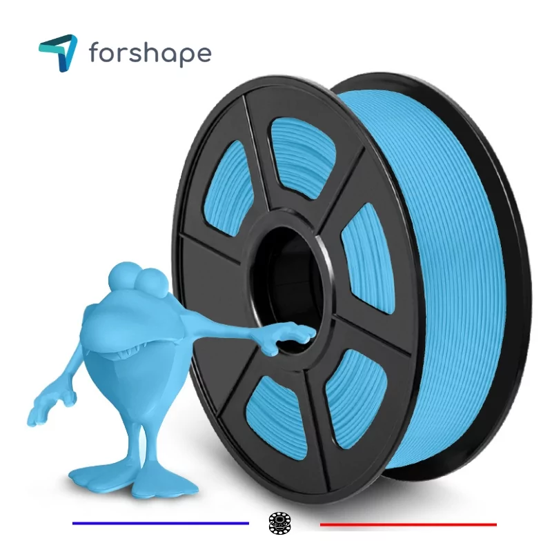 ecoPLA Mat Hellblau Forshape - 1.75mm - 1 kg ecoPLA Mat Hellblau Forshape - 1.75mm - 1 kg