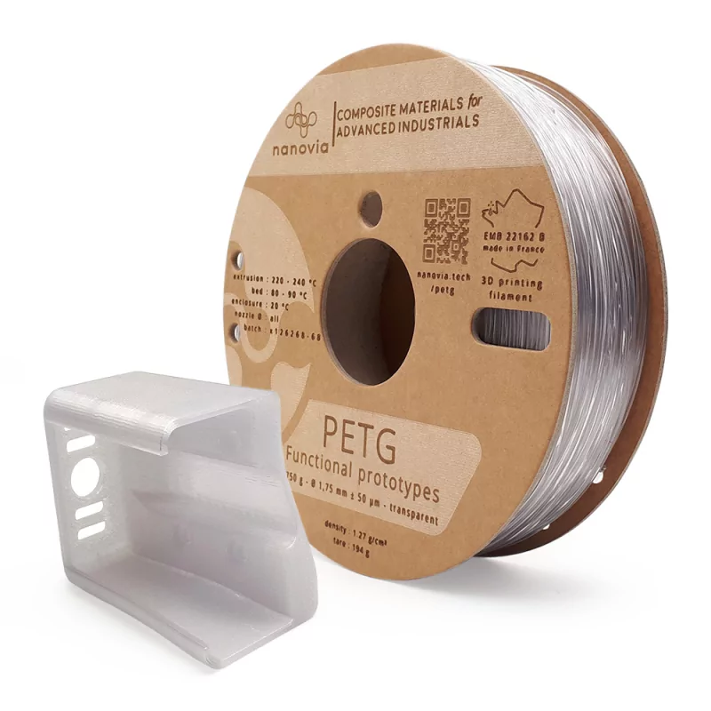 Nanovia PETG Natürliche FDA Nanovia PETG Natürliche FDA