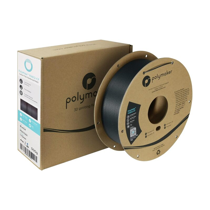 Polymide PA612-CF Schwarz - 1.75mm - 500 g Polymide PA612-CF Schwarz - 1.75mm - 500 g