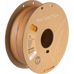 PolyTerra PLA Dual Grau-Orange (Foggy Orange) - 1.75mm - 1 kg