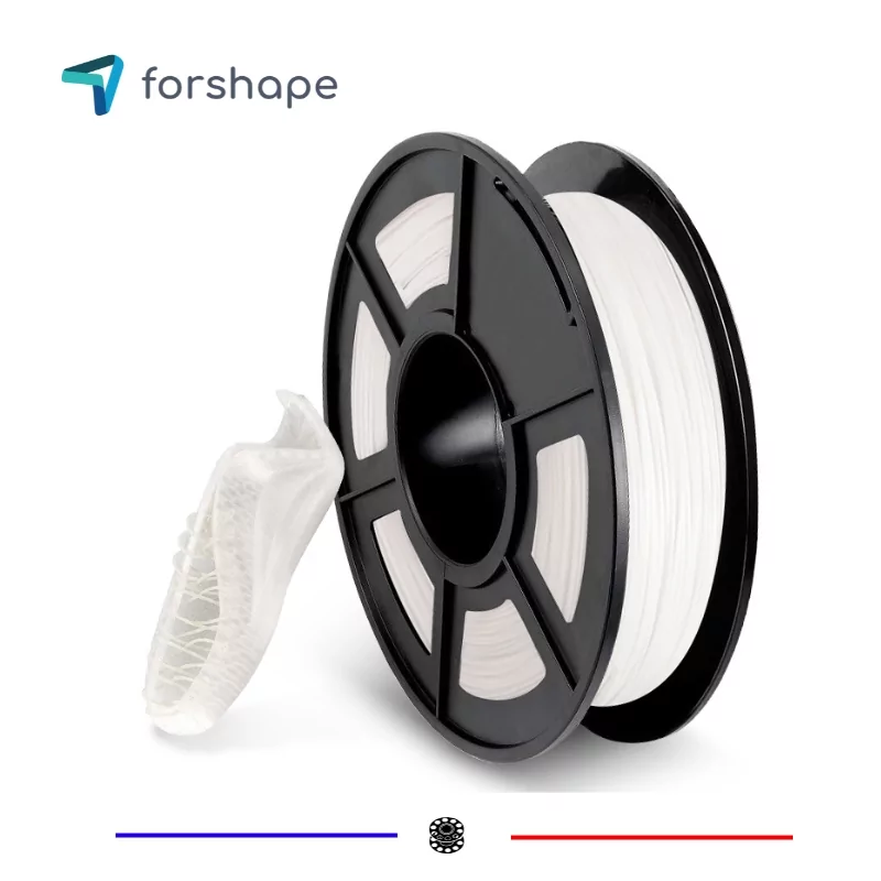 ecoTPU Weiß Forshape - 1.75mm - 1 kg ecoTPU Weiß Forshape - 1.75mm - 1 kg
