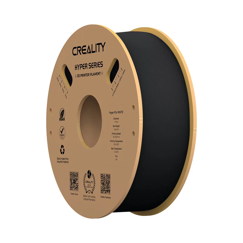 Creality Hyper PLA Schwarz - 1.75mm - 1 kg Creality Hyper PLA Schwarz - 1.75mm - 1 kg
