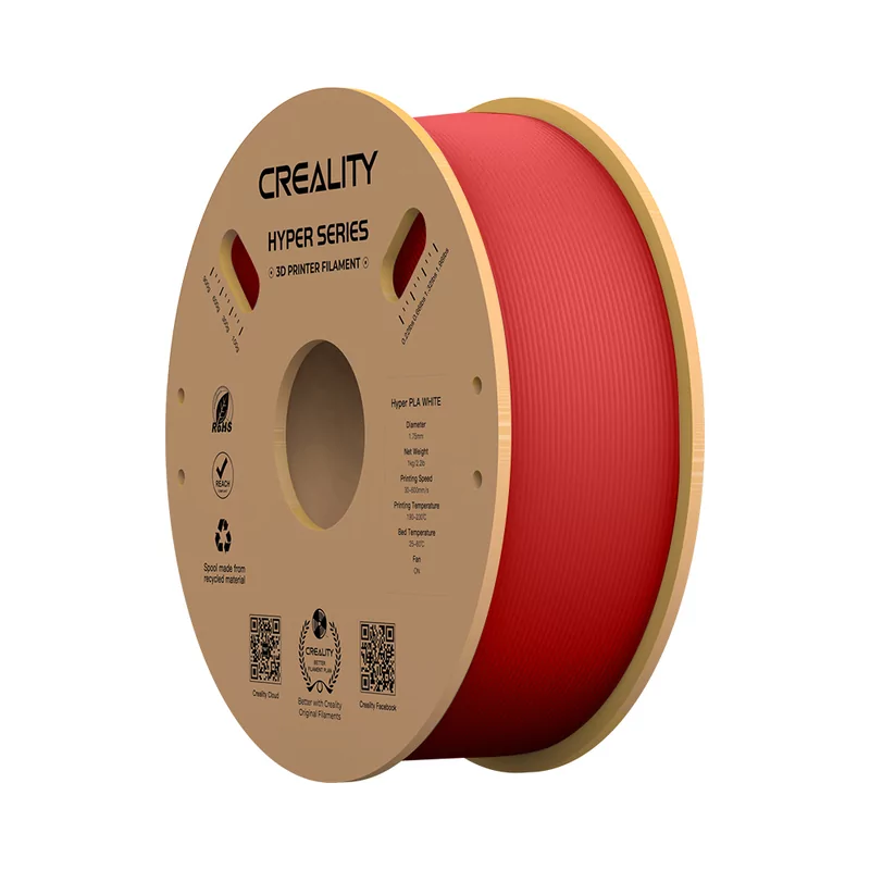 Creality Hyper PLA Rot - 1.75mm - 1 kg Creality Hyper PLA Rot - 1.75mm - 1 kg