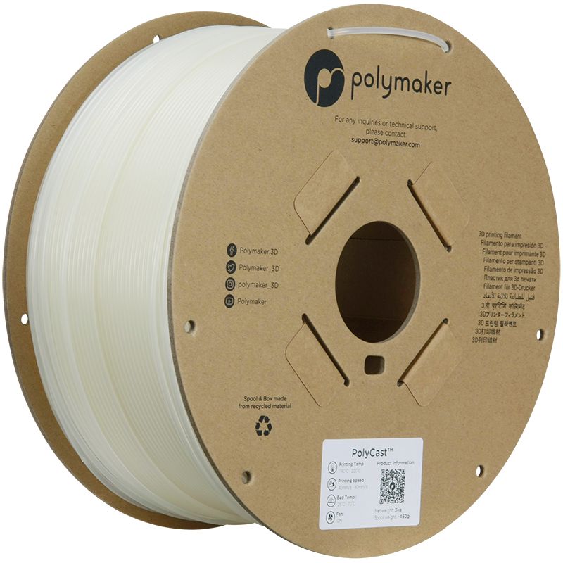 PolyCast Natural - 2.85mm - 3 kg PolyCast Natural - 2.85mm - 3 kg