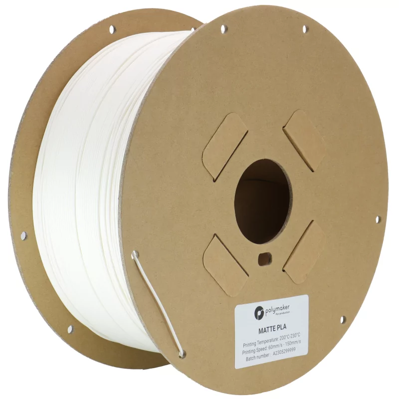 Polymaker PLA Produktion Mattweiß - 1.75mm - 2.5 kg Polymaker PLA Produktion Mattweiß - 1.75mm - 2.5 kg