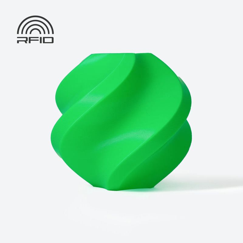 PLA Basic Green Bambu Lab - 1.75 mm - 1 kg PLA Basic Green Bambu Lab - 1.75 mm - 1 kg