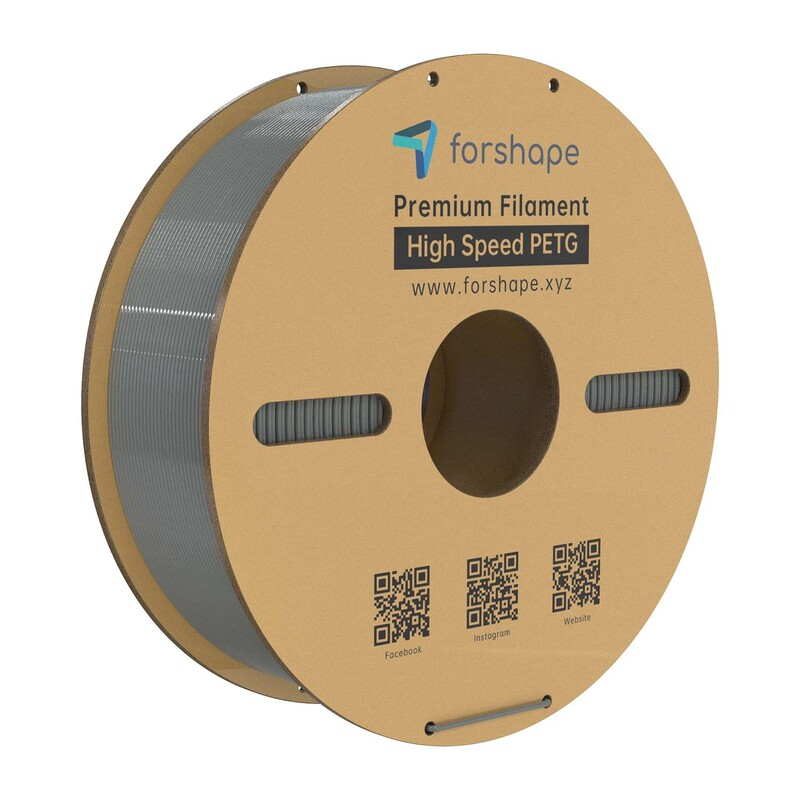 PETG HF (High-Speed) Grau Forshape - 1.75 mm - 1 kg