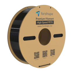 PETG HF (High-Speed) Schwarz Forshape - 1.75 mm - 1 kg