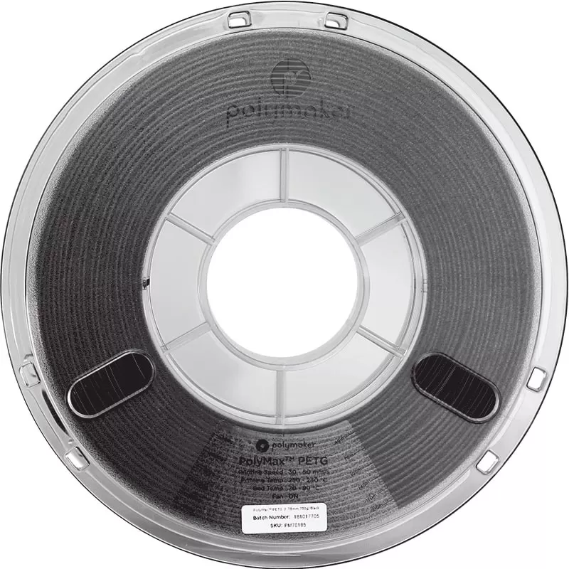 PolyMax PETG Schwarz - 1.75mm - 750 g (2) PolyMax PETG Schwarz - 1.75mm - 750 g (2)