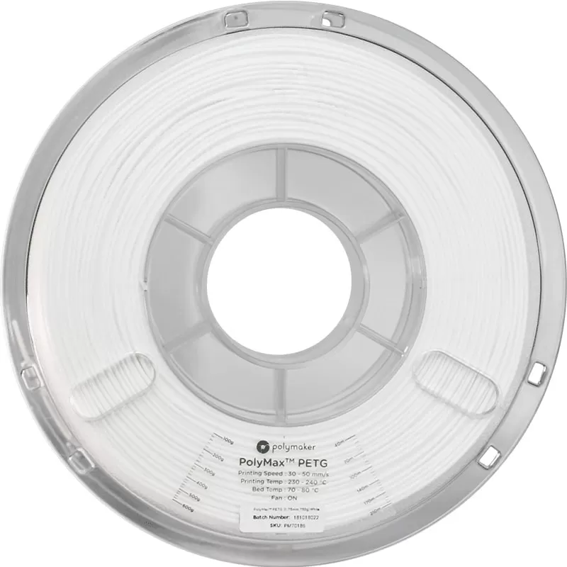PolyMax PETG Weiß - 1.75mm - 750 g (2) PolyMax PETG Weiß - 1.75mm - 750 g (2)