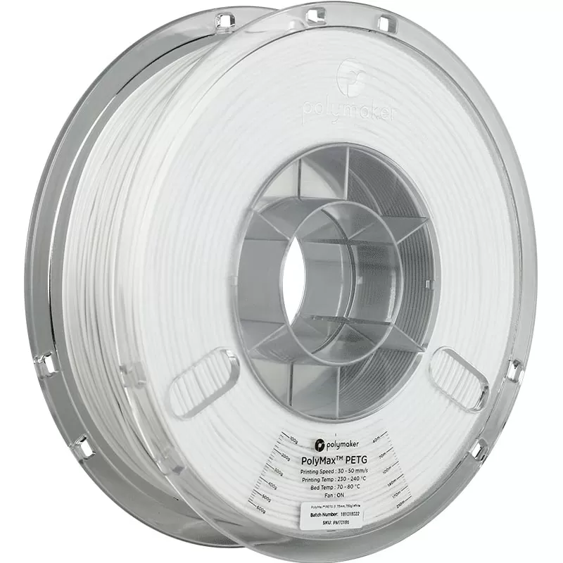 PolyMax PETG Weiß - 1.75mm - 750 g PolyMax PETG Weiß - 1.75mm - 750 g