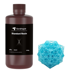 Aqua Blau Resin Forshape Premium - 1Kg