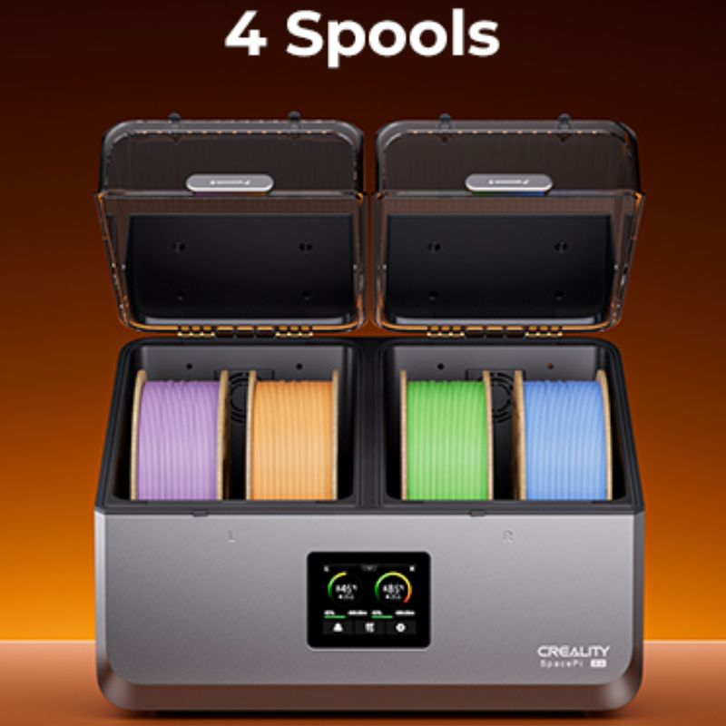 Creality Space Pi X4 Filamenttrockner für 4 Spulen